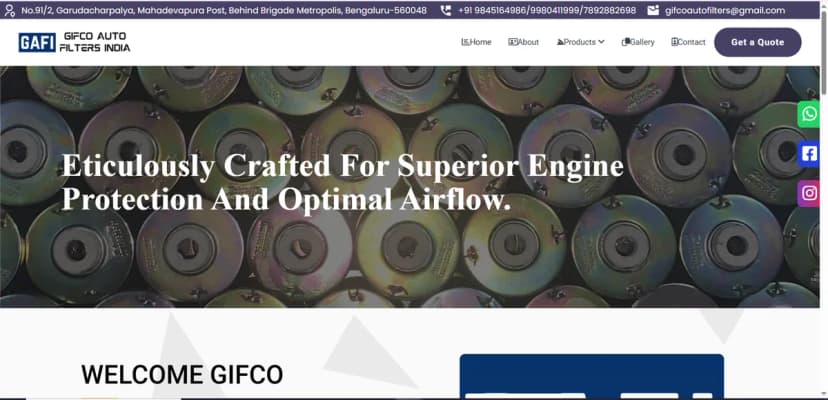 GIFCO AUTO FILTERS INDIA